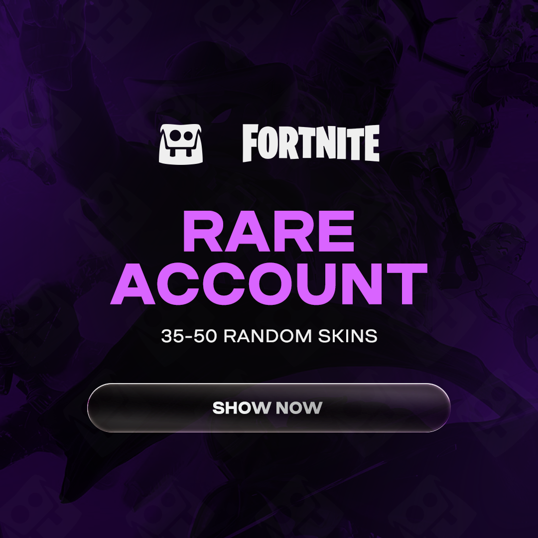 Rare Fortnite Account (Xbox, PlayStation, PC, Mobile & Nintendo Switch)