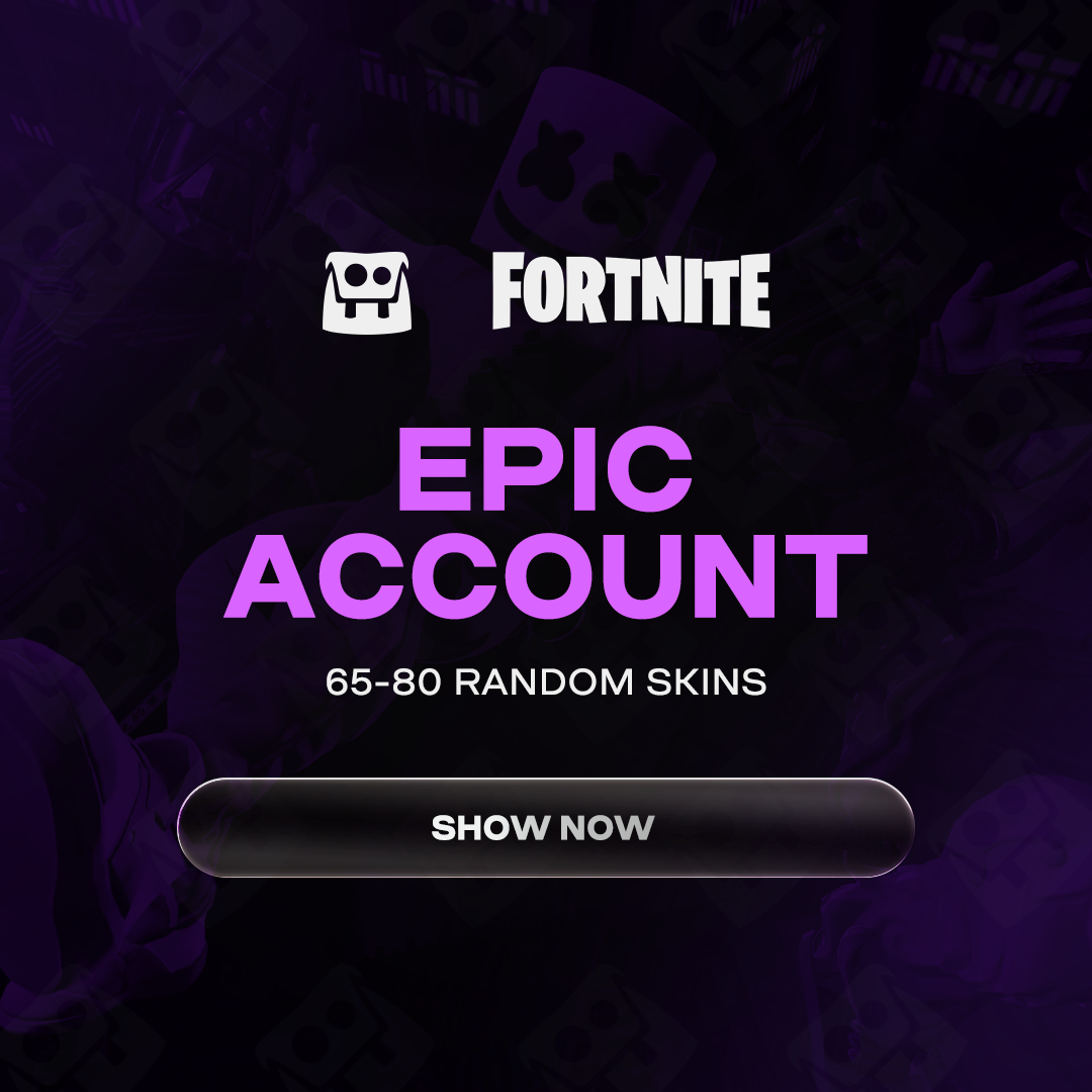 Epic Fortnite Account (Xbox, PlayStation, PC, Mobile & Nintendo Switch)