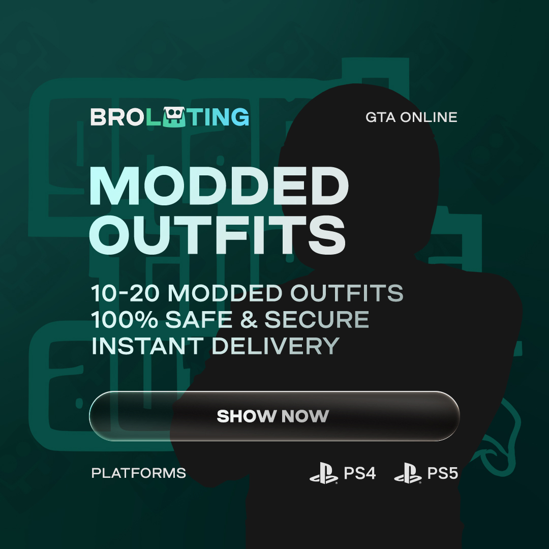 GTA 5 Online - Modded Outfits PS4/PS5