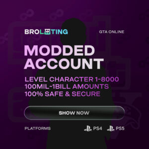 GTA 5 Online - Modded Account PS4/PS5