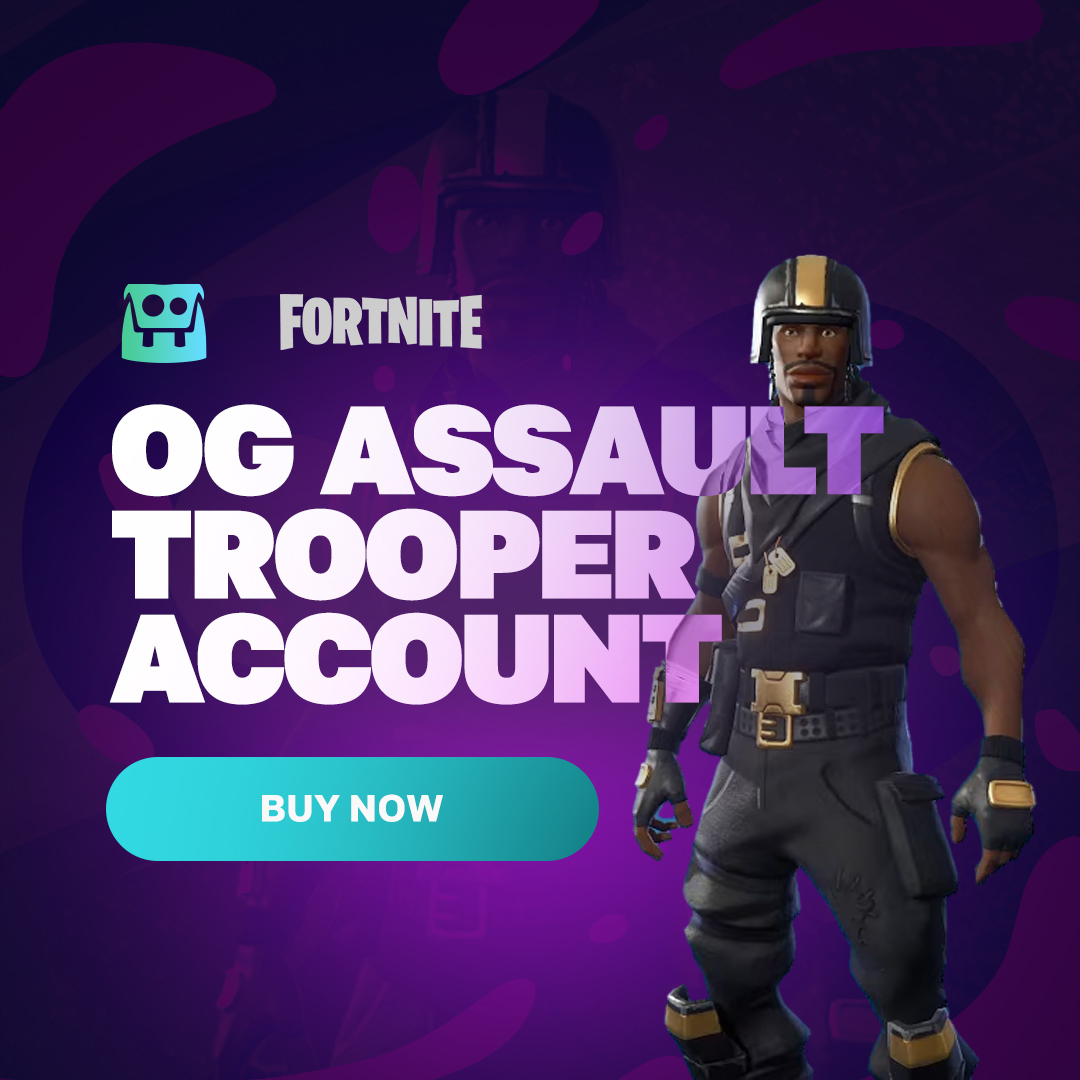 Fortnite Account – OG ASSAULT TROOPER Skin