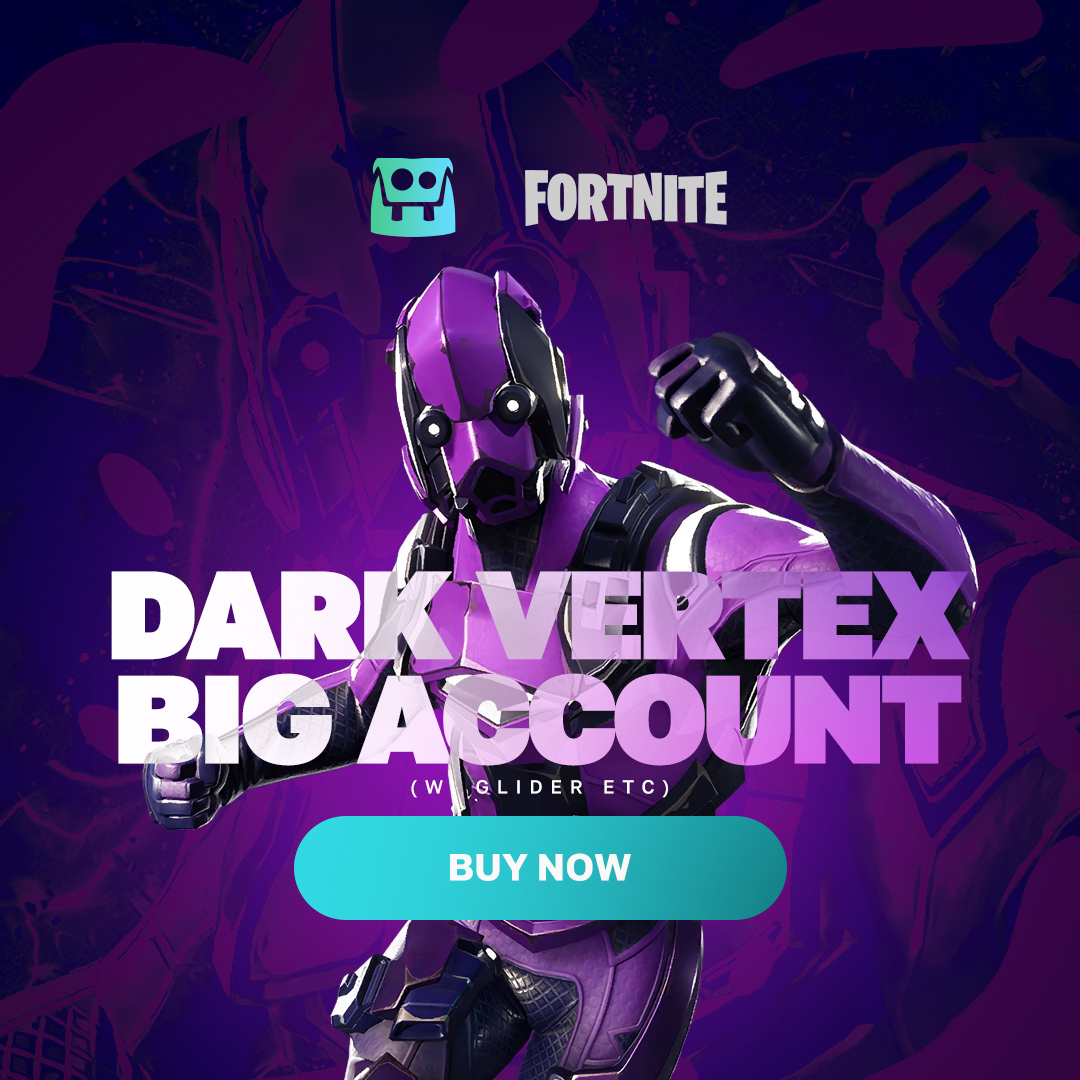 Fortnite Account – DARK VERTEX BIG (W. GLIDER ETC) Skin