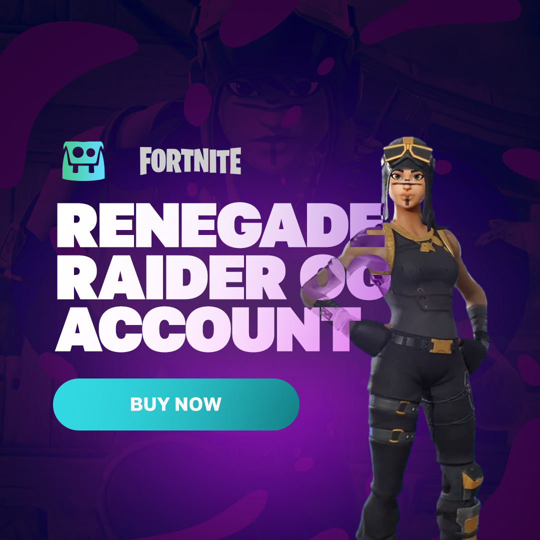 Fortnite Account – OG RENEGADE RAIDER Skin