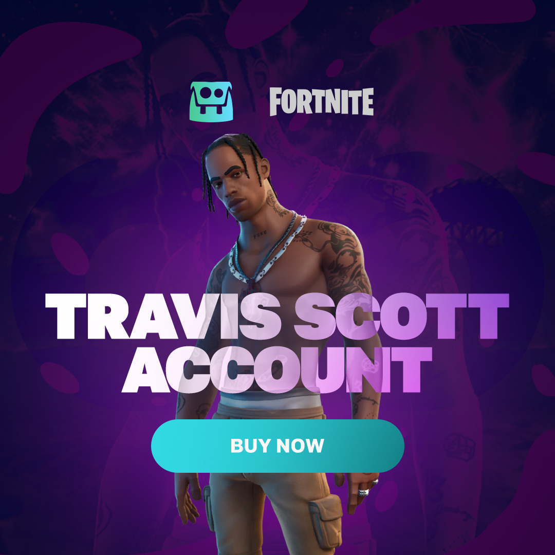 Fortnite Account – TRAVIS SCOTT Skin